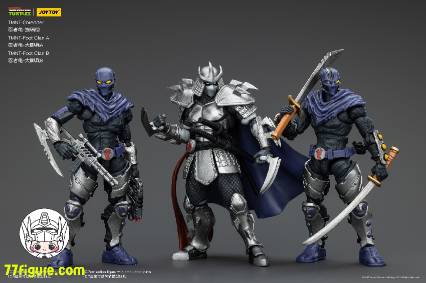 【品切れ】ジョイトイ JoyToy Source 1/18 ティーンエイジ ミュータント ニンジャ タートルズ 『TMNT 』三体セット 塗装済み可動フィギュア