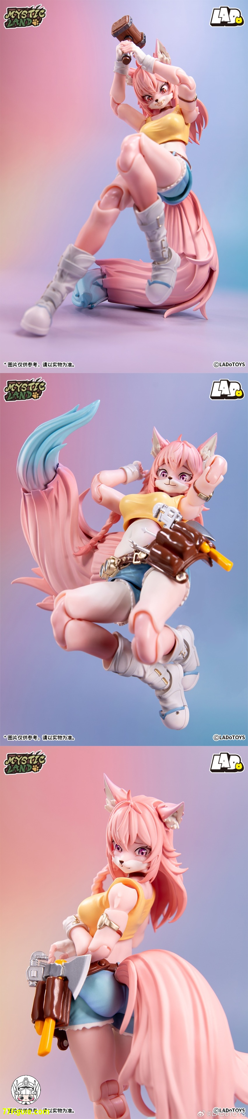 【予約商品】LADoTOYS 1/12 ERA-001CL リヤ・アロペックス・エルペックス キャンディ ランド スタイルVer. 塗装済み可動フィギュア