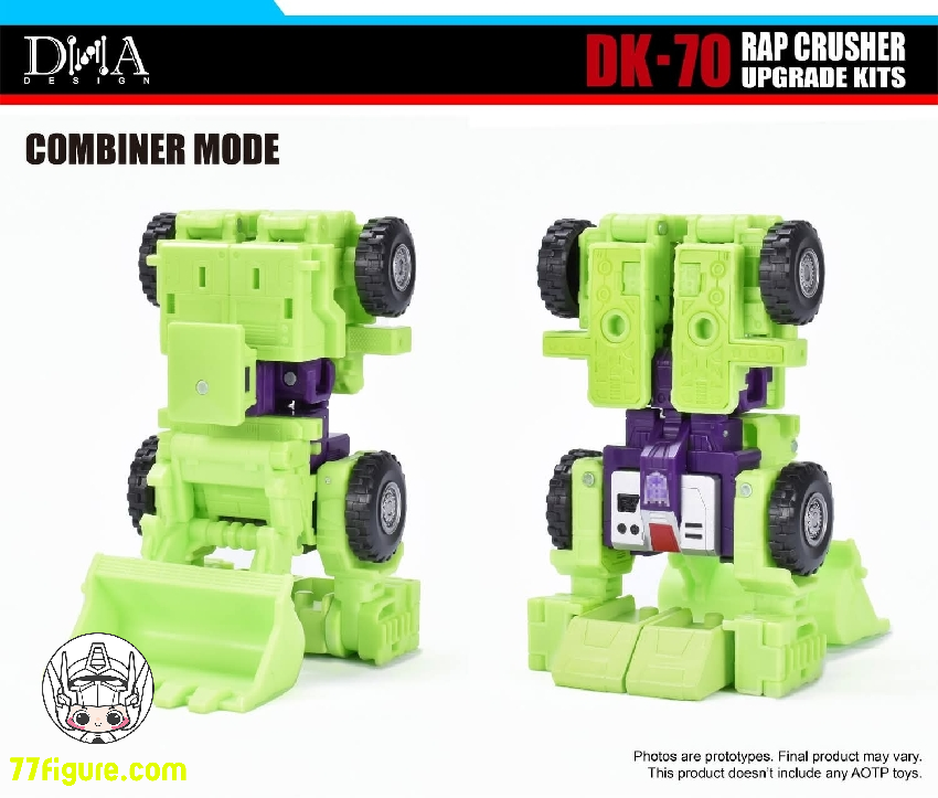 【予約商品】DNA Design DK-70 スタジオシリーズ ボーンクラッシャー&スクラッパー用 アップグレードキット