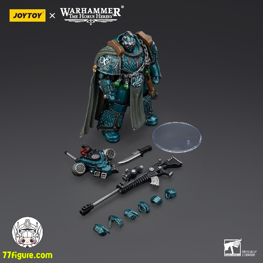【予約商品】ジョイトイ JoyToy Source 1/18 『ウォーハンマー ホルスの異端』アルファ・レギオン ヘッドハンター ベインストライク コンビボルターとパワーダガー付き 塗装済み可動フィギュア