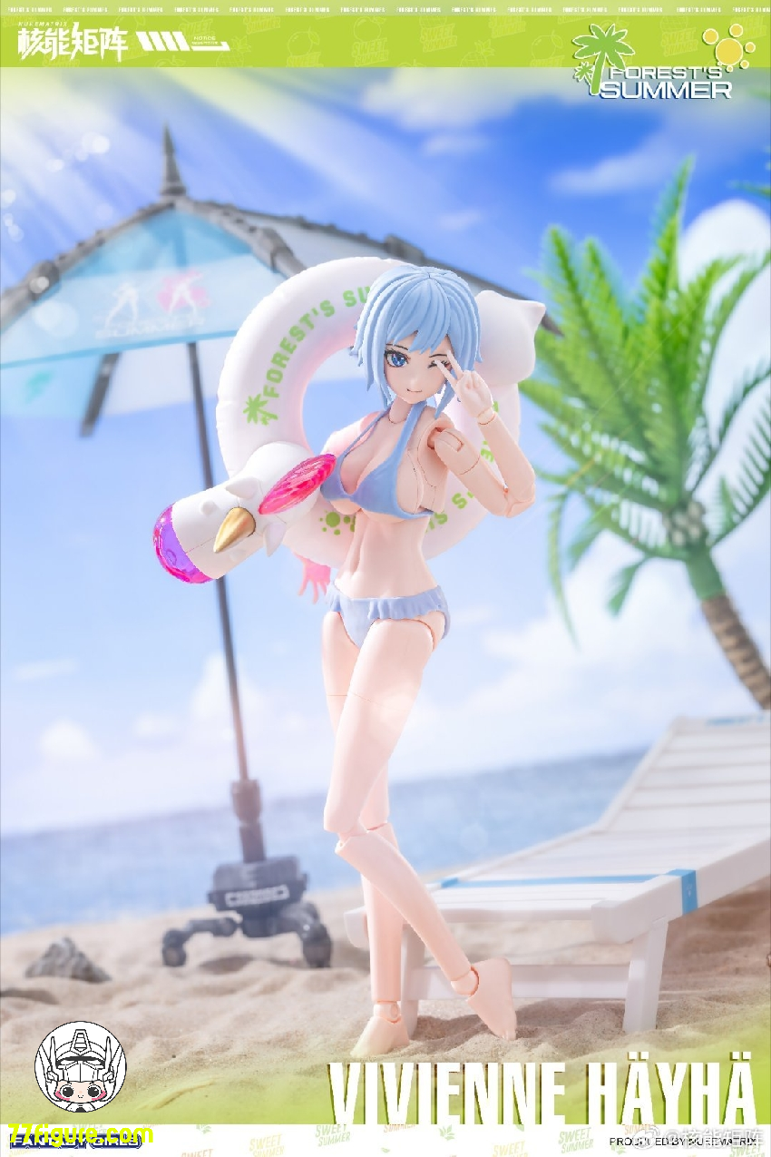 【品切れ】Nuke Matrix 1/12 「ファンタジーガール」Vivienne Häyhä Summer Shine Ver. プラモデル