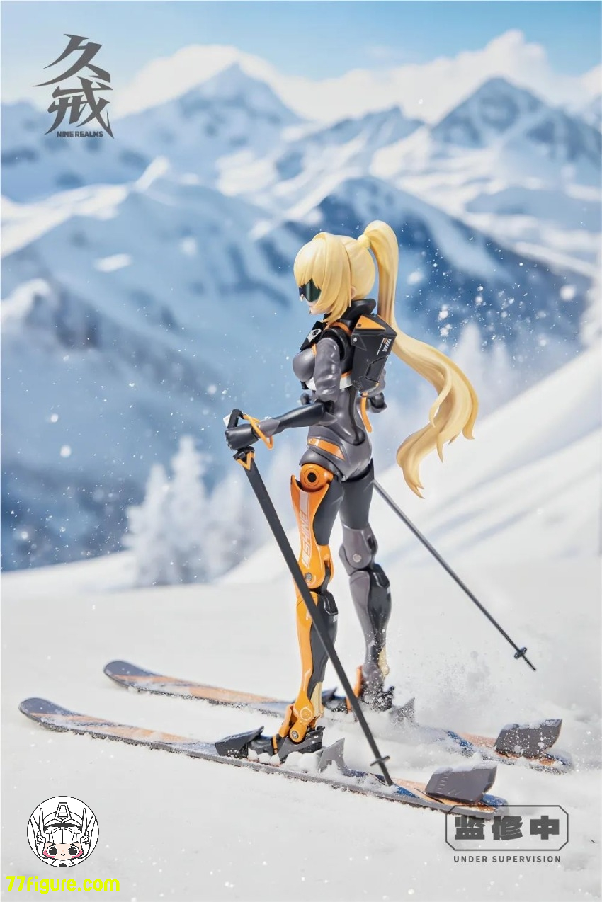 【予約商品】Nine Realms Model「极限少女」シリーズ Shining 塗装済み可動フィギュア