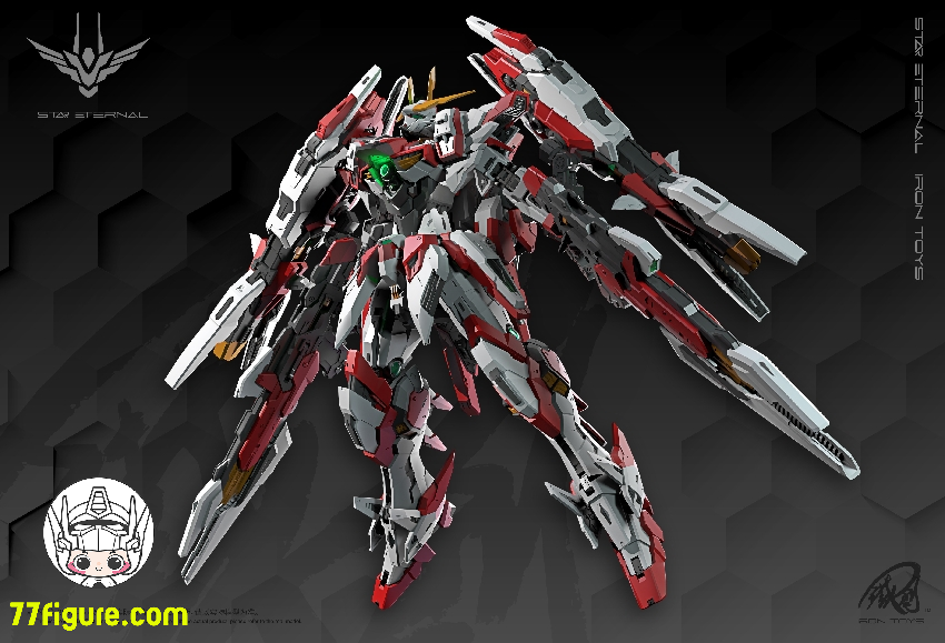 【予約商品】(再版)鉄創模型 1/100 エターナルジャッジメント・星恒 プラモデル