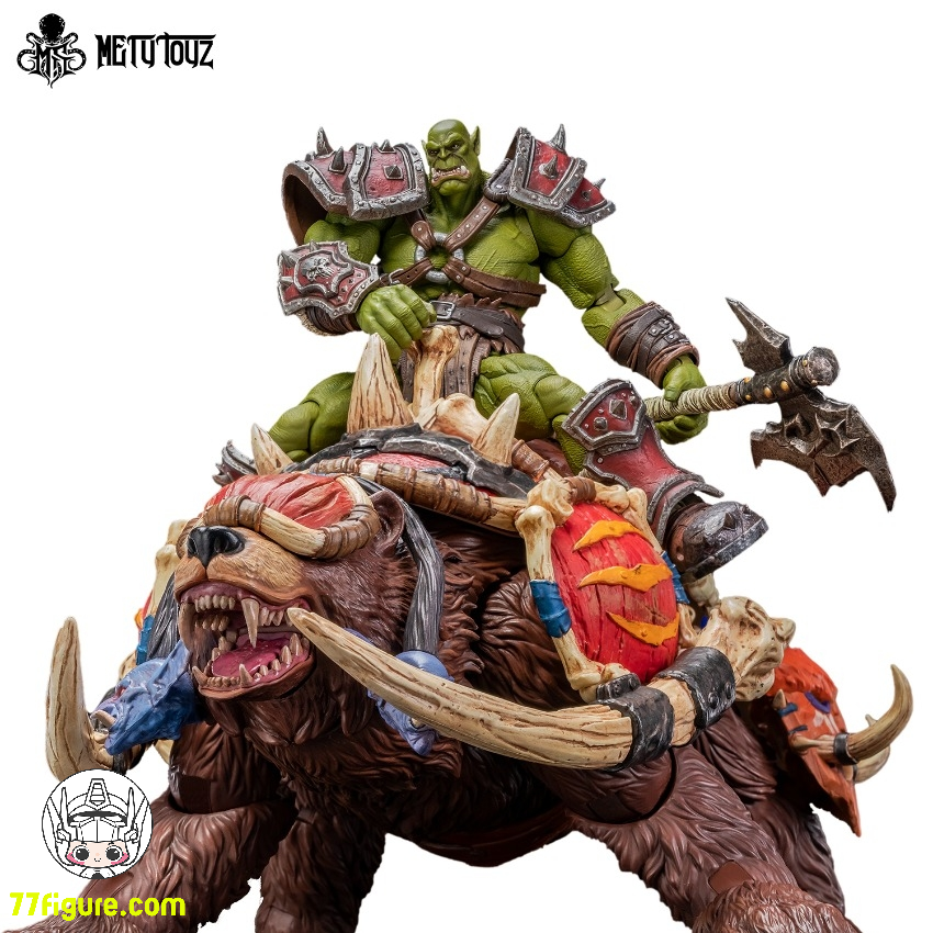 【予約商品】Metytoyz 装甲巨熊 マウント 限定版 塗装済み可動フィギュア