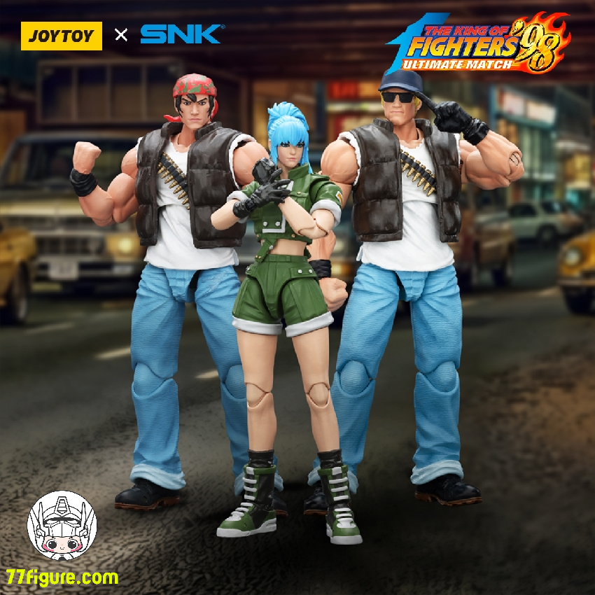 ジョイトイ JoyToy Source 1/18 KOF'98UM 怒チーム 三体セット 塗装 ジョイトイ JoyToy Source 1/18 KOF'98UM 怒チーム 三体セット 塗装