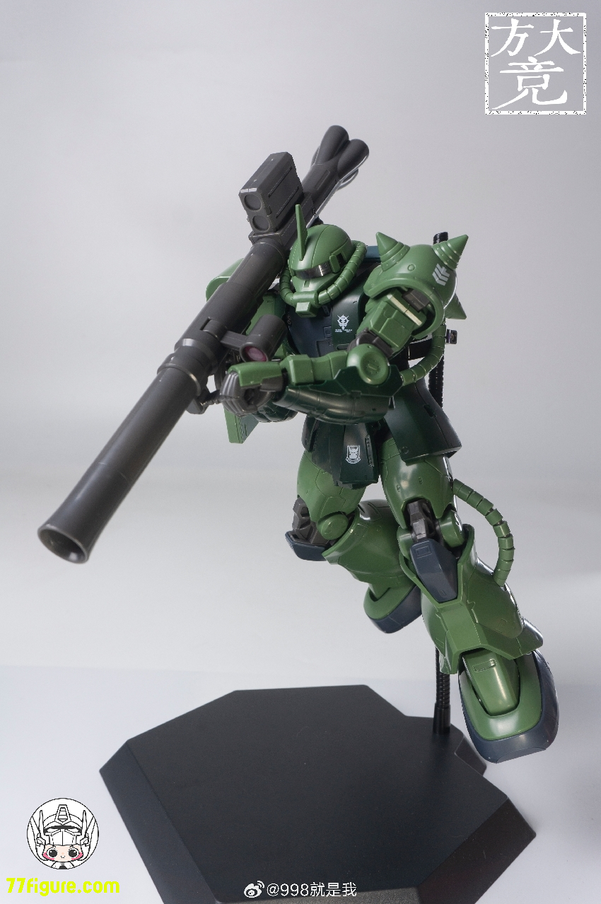 【再入荷】方大競 1/72 ザクII GTO グリーン/グラントVer. 塗装済み可動フィギュア