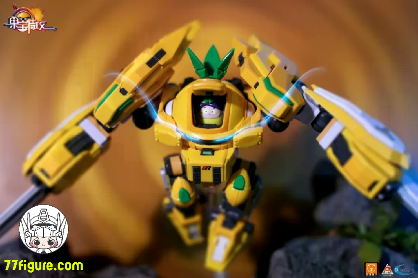 【再入荷】壹理創玩 『フルーティーロボ』パイナップル・スラッシュ プラモデル