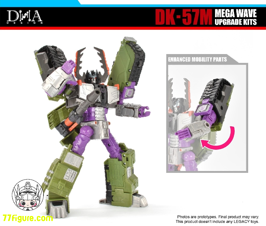 【予約商品】DNA Design DK-57M メガウェーブ用 アップグレードキット