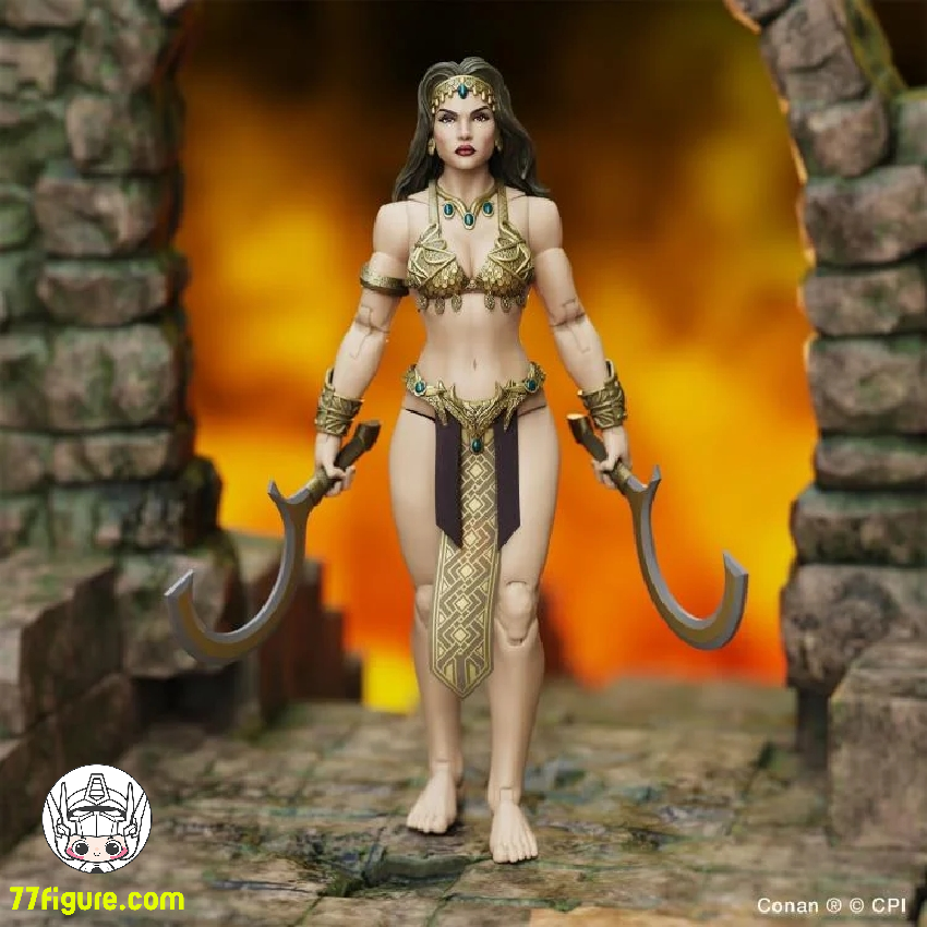 【予約商品】Boss Fight Studio 1/12 コナン・ザ・バーバリアン 海賊女王 ベリット 塗装済み可動フィギュア