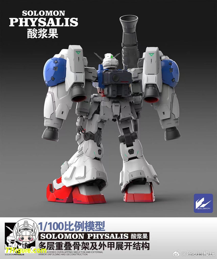 ソロモン Solomon 1/100 MG RX-78GP02A ガンダム試作2号機 サイサリス ガンプラ