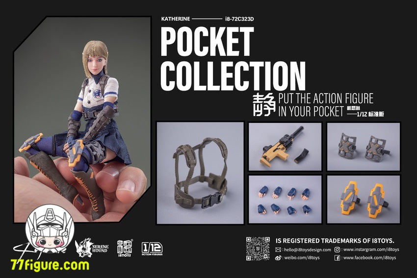 【先行販売】I8 Toys 1/12 I8-72C323D Serene Hound Prequel Story: キャサリン 通常版