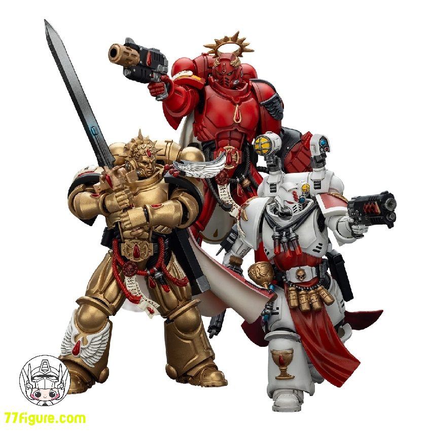 【予約商品】ジョイトイ JoyToy Source 1/18 『ウォーハンマー40K』ブラッド エンジェル 三体セット 塗装済み可動フィギュア