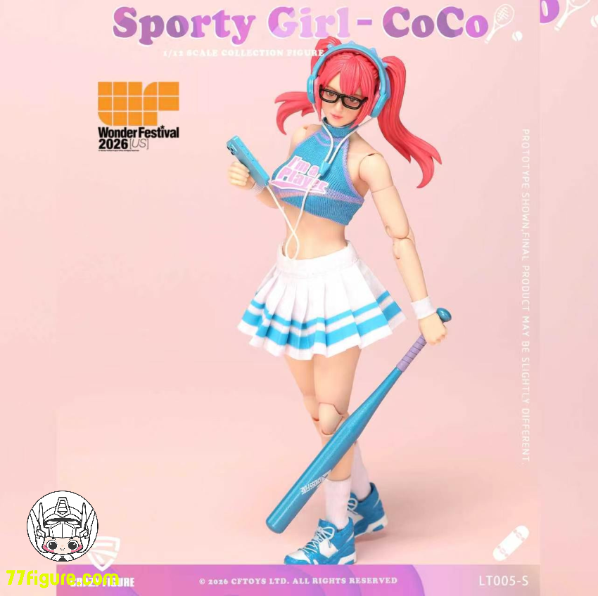 CFTOYS 1/12 LT005-S WF2026 スポーティー・ガール ココ 塗装済み可動