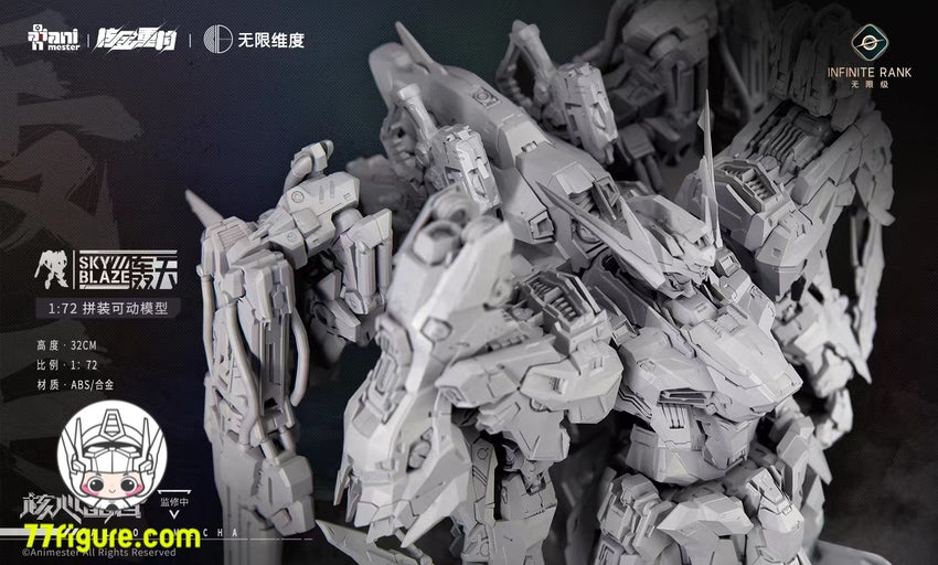 【予約商品】Animester × インフィニットディメンション Infinite Dimension 1/72 無限級 スカイ ブレイズ プラモデル