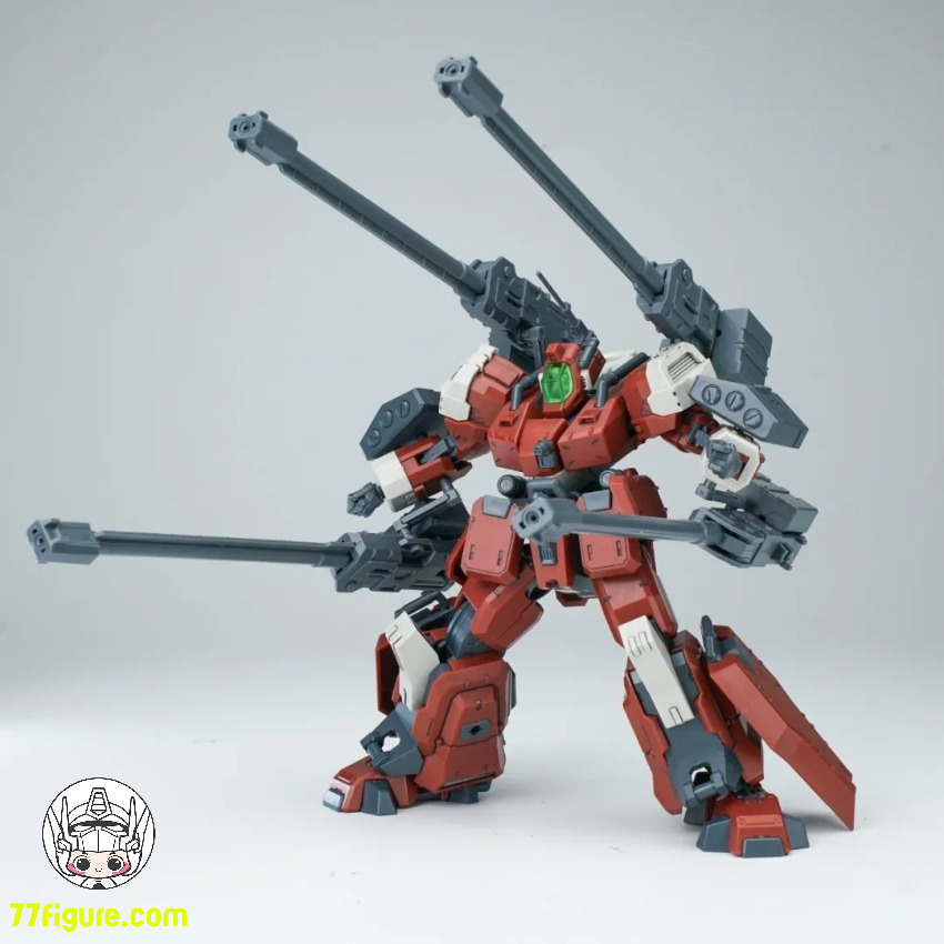 酋長大陸 1/144 超動騎兵 轟魔 赤Ver. プラモデル