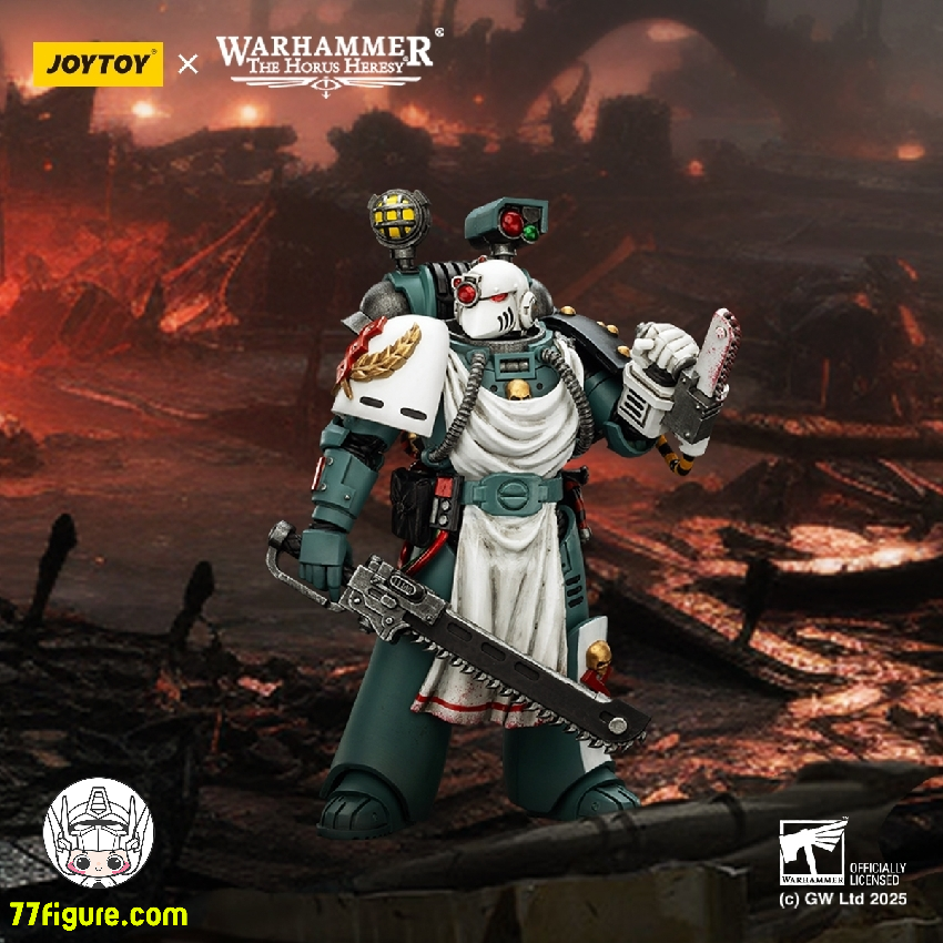 【予約商品】ジョイトイ JoyToy Source 1/18 『ウォーハンマー ホルスの異端』ホルスの息子軍団 薬剤師 塗装済み可動フィギュア