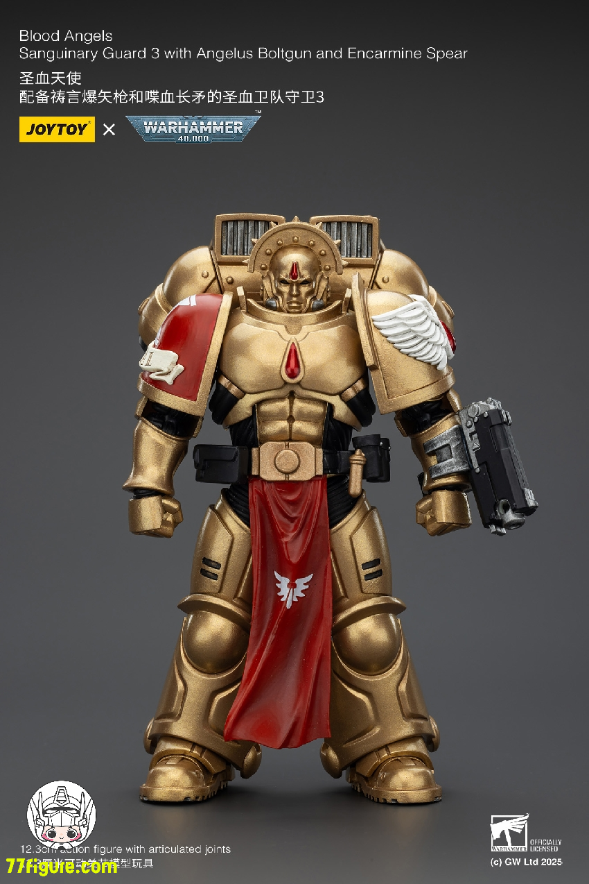 【予約商品】ジョイトイ JoyToy Source 1/18 『ウォーハンマー40K』ブラッドエンジェル サングイナリーガード 三体セット 塗装済み可動フィギュア