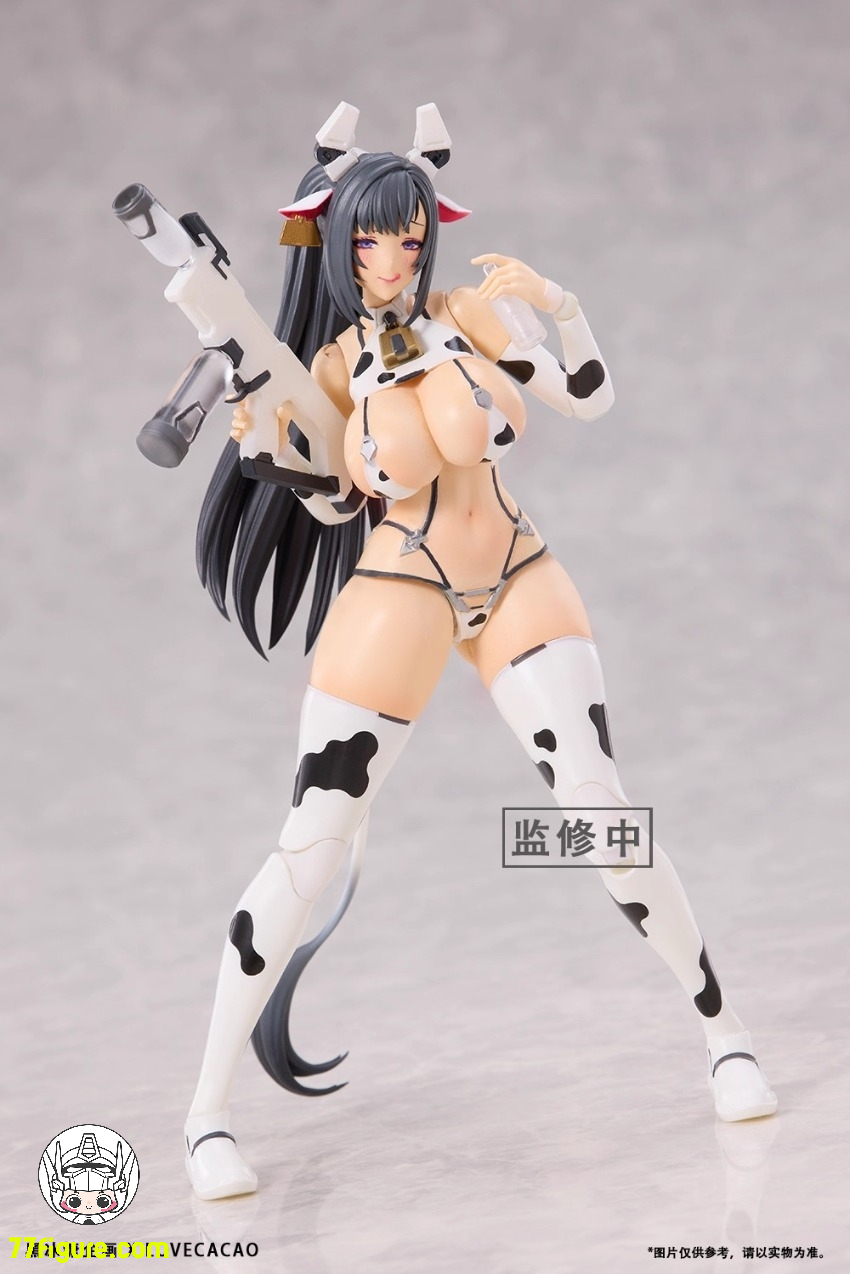 【予約商品】Black Crystal Candy Project 1/12 ミルキーホワイトソース カウガール 塗装済み可動フィギュア