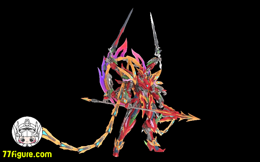 【品切れ】摩動核 Motor Nuclear MNP-XH04T 哪吒 プラモデル 透明版