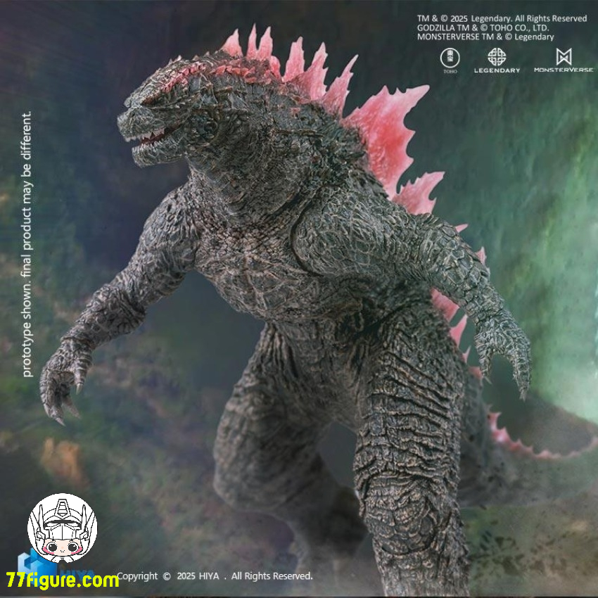 【予約商品】Hiya EBG0439 Exquisite Basic シリーズ 『ゴジラ VS. コング 2 新たなる帝国』 熱線放射ゴジラ Evolved Ver. 塗装済み可動フィギュア