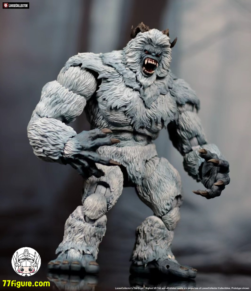 【予約商品】Loose Collector ザ・クリプト イエティ vs ビッグフット スノーマン 塗装済み可動フィギュア