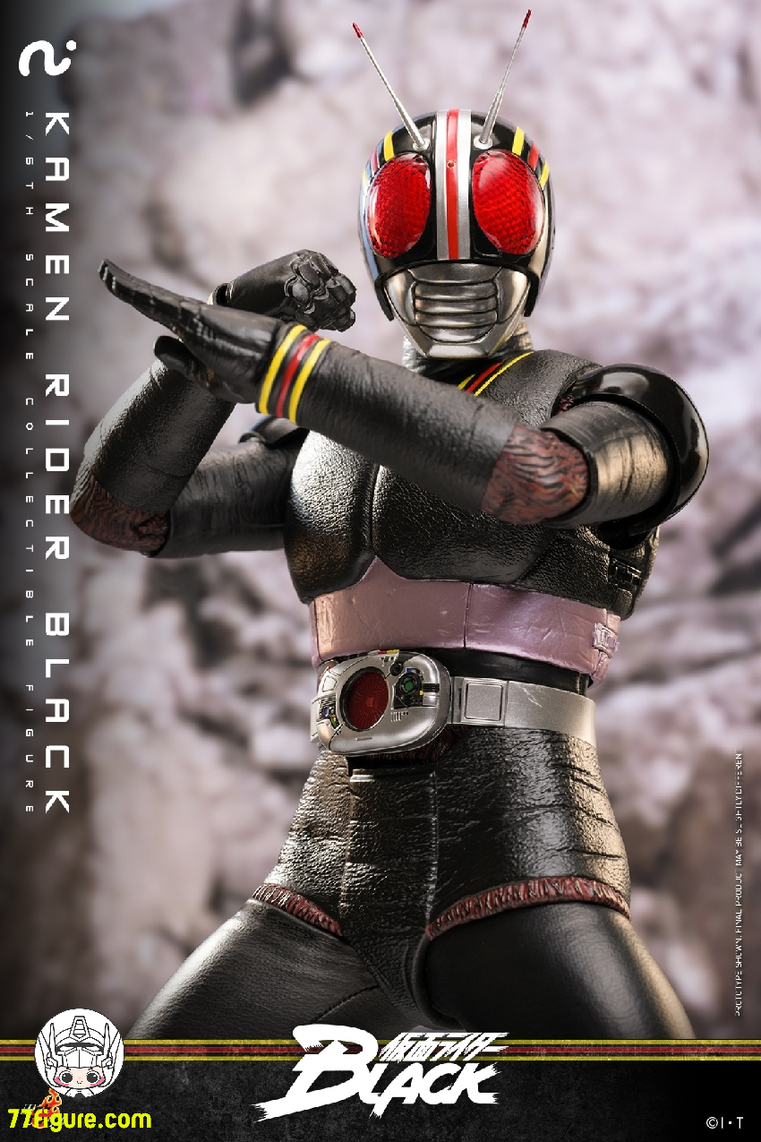 【予約商品】HotToys 1/6 TMS158 仮面ライダーブラック 塗装済み可動フィギュア