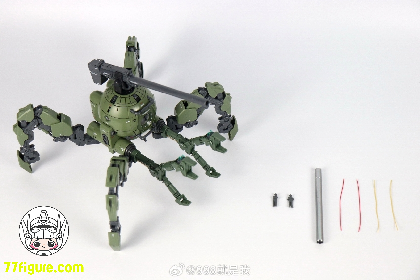 【品切れ】鋼鉄モデル Steel Model 1/100 MG VN002G 多脚グリーン鉄球 プラモデル