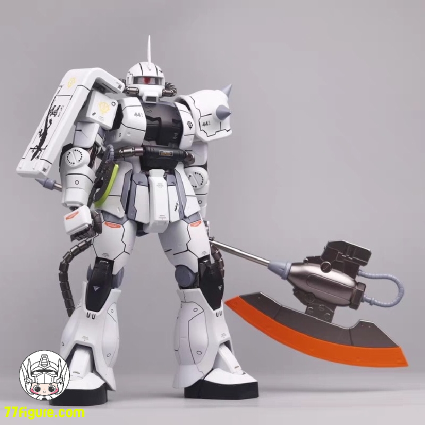 Ace 1/72 ザク 白アップグレードVer. 塗装済み可動フィギュア