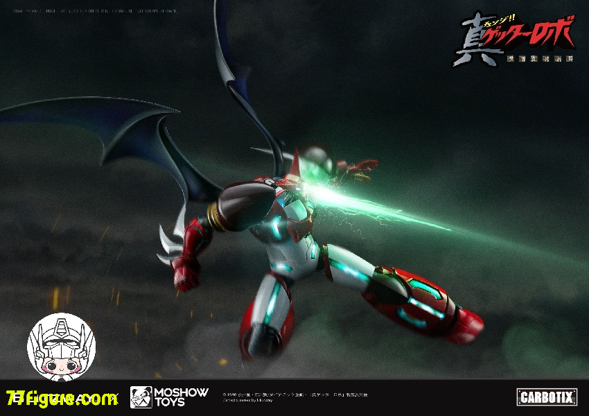 【品切れ】Blitzway & Moshow Toys 『真ゲッターロボ 世界最後の日』真ゲッター1 塗装済み可動フィギュア
