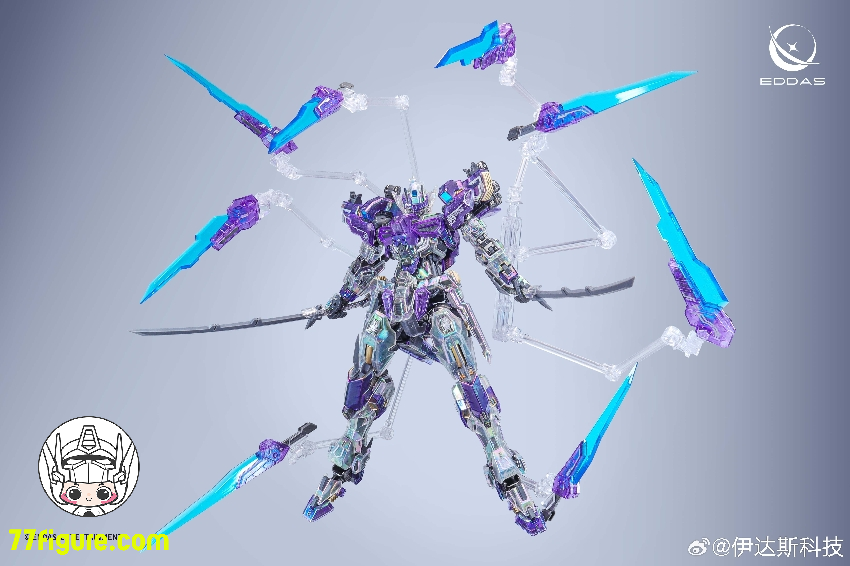 【予約商品】Eddas Technology 1/100 ワルキューレ(Valkyrie) カラー透明版 プラモデル