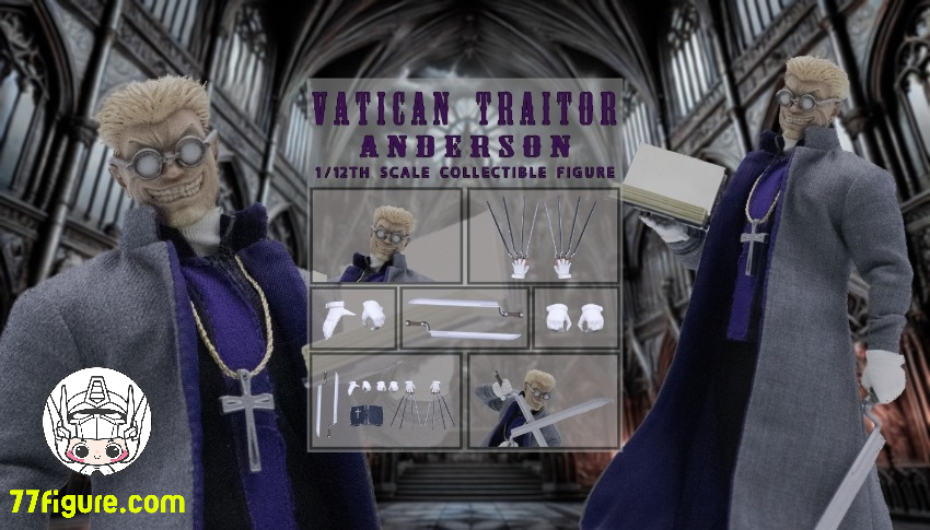 【先行販売】Joy Man Toys 1/12 JM008 教廷の反逆者 塗装済み可動フィギュア