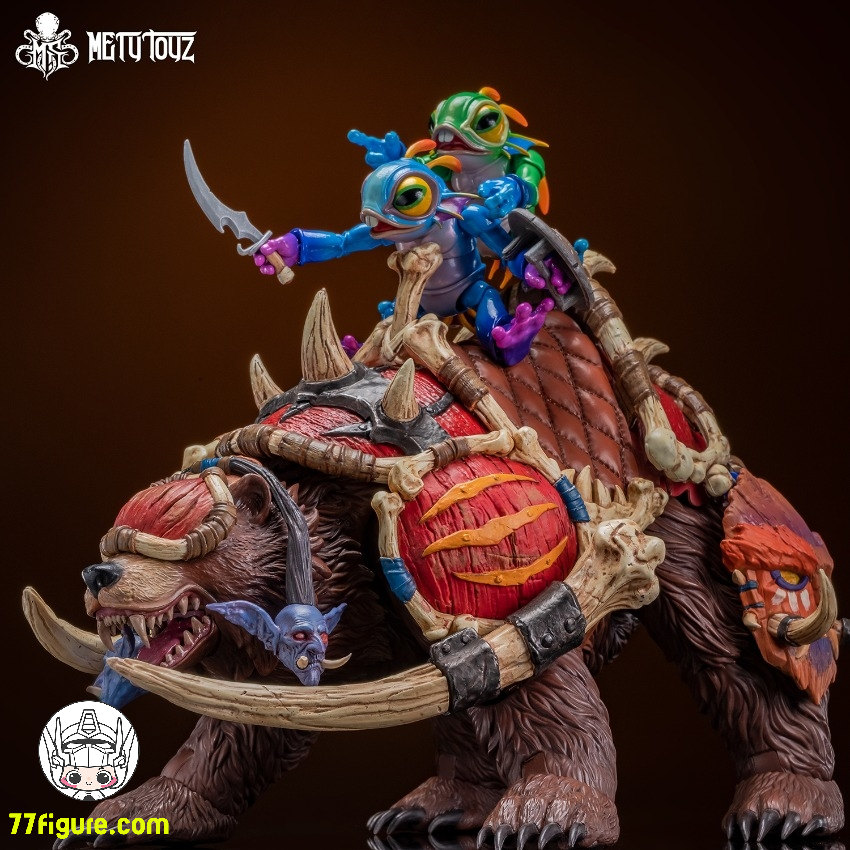 【予約商品】Metytoyz 装甲巨熊 マウント 限定版 塗装済み可動フィギュア