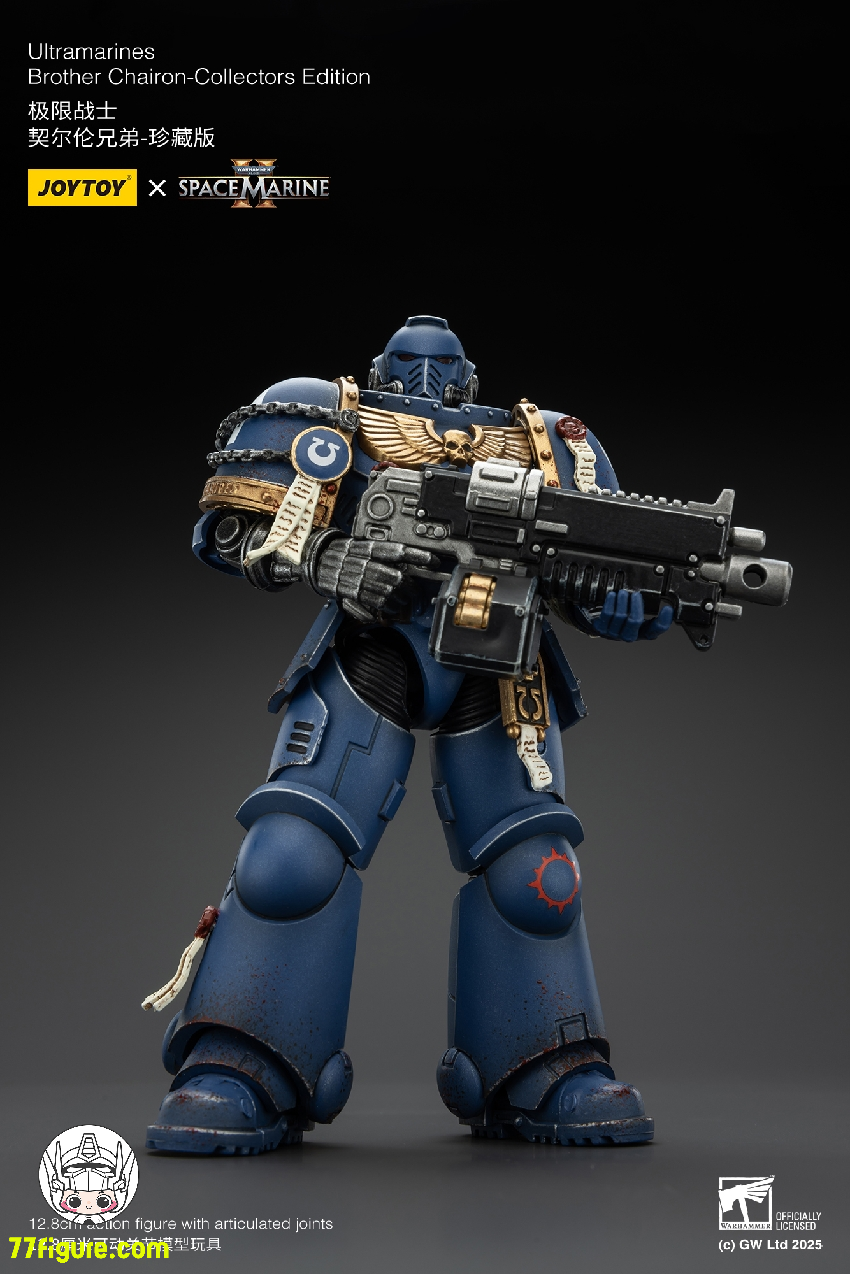 【品切れ】ジョイトイ JoyToy Source 1/18 『ウォーハンマー40K』ウルトラマリン ブラザー・チャイロン - コレクターズ版 塗装済み可動フィギュア