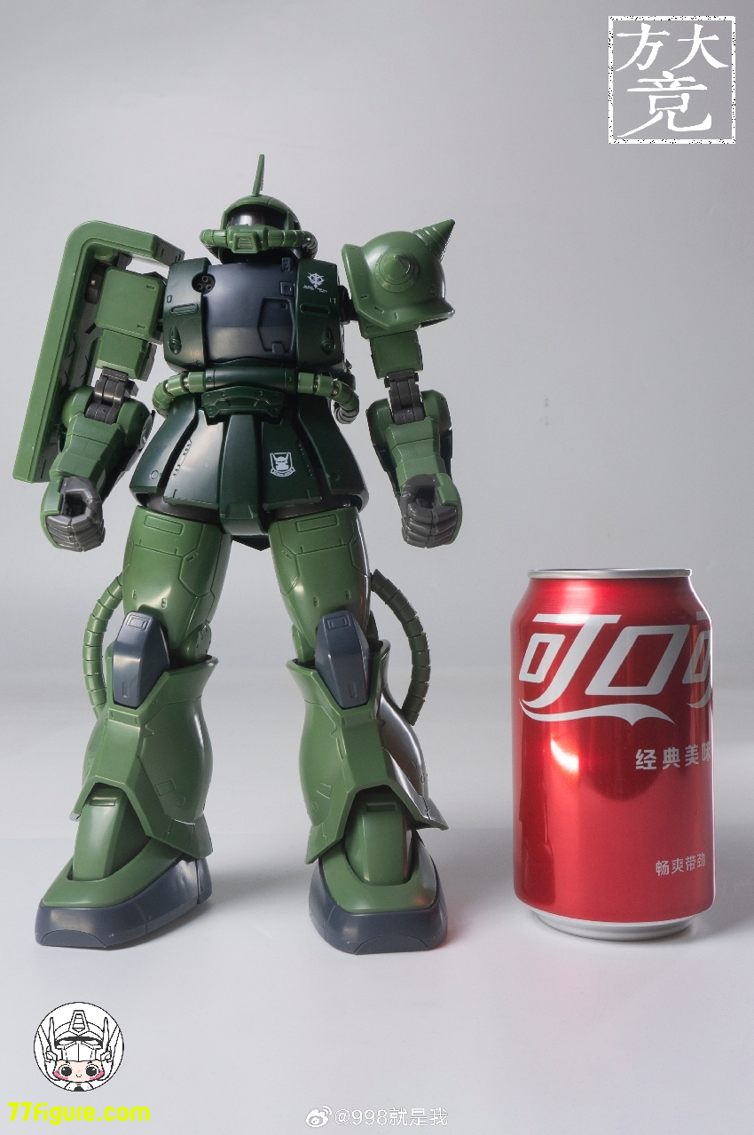 【再入荷】方大競 1/72 ザクII GTO グリーン/グラントVer. 塗装済み可動フィギュア