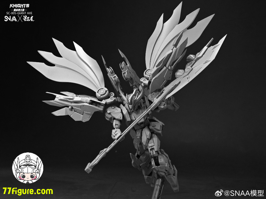 SNAA Model 1/144 円卓の騎士 咆哮の斧 ランスロット(Lancelot)プラモデル