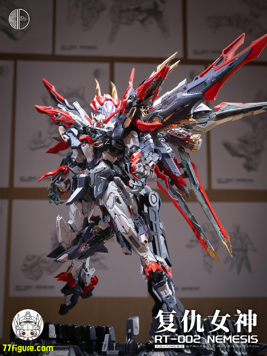 インフィニットディメンション Infinite Dimension 1/100 復讐の女神 RT-002 ネメシス プラモデル