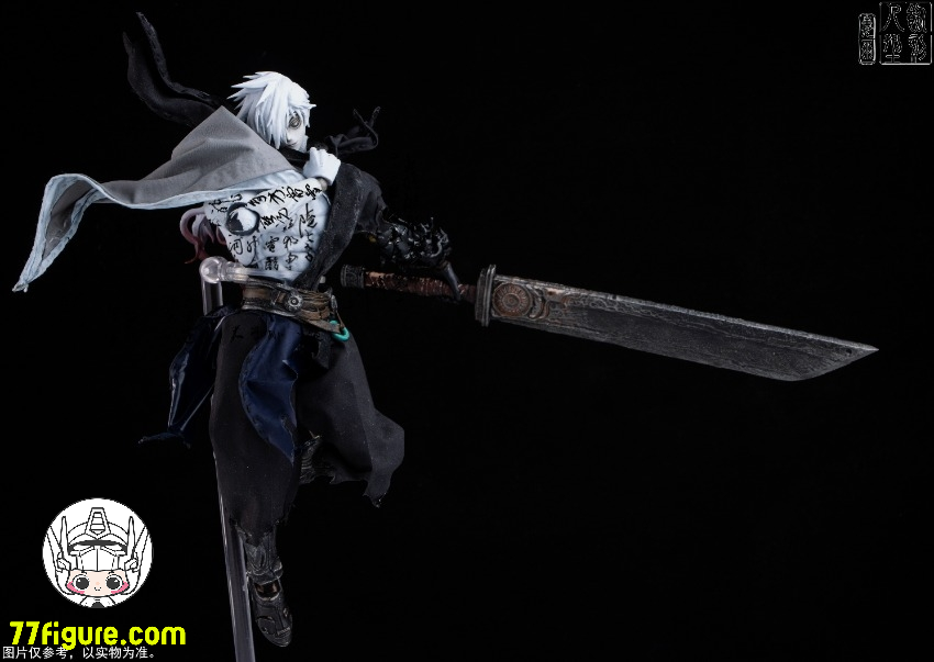 【予約商品】Etched Figure 1/12 毒巫 張青 書道バージョン 塗装済み可動フィギュア