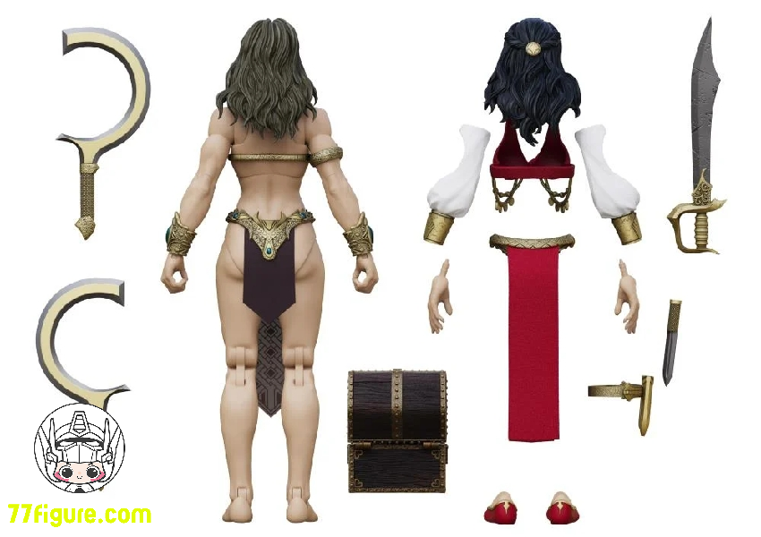 【予約商品】Boss Fight Studio 1/12 コナン・ザ・バーバリアン 海賊女王 ベリット 塗装済み可動フィギュア