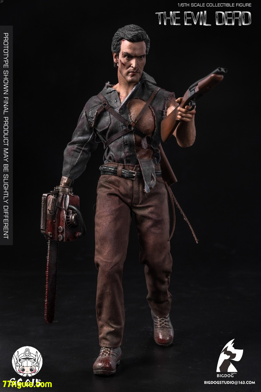 【予約受付終了】BIGDOG STUDIO 1/6 SC015 死霊のはらわた 豪華版 二体セット 塗装済み可動フィギュア