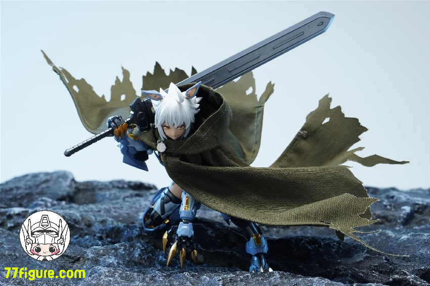 【品切れ】Nuke Matrix 1/12 「ファンタジーガール・サイバーフォレスト」マッドウルフ カロリーナ・ロルフ プラモデル