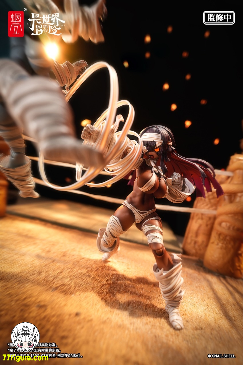 【予約商品】蝸之殻(スネイルシェル) 1/12 RPG-03A ゾンビ娘 グリザ オルタVer. 塗装済み可動フィギュア