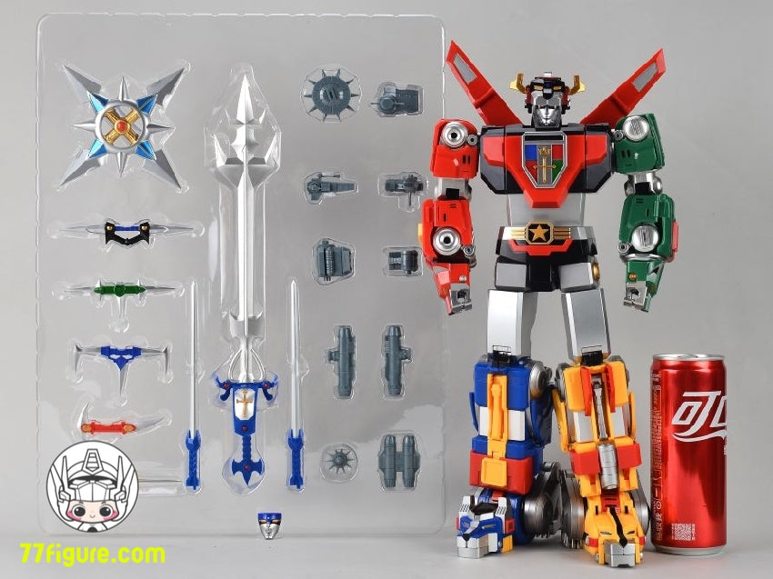 【品切れ】Metal Club MuscleBear ボルトロン 百獣王ゴライオン 塗装済み可動フィギュア