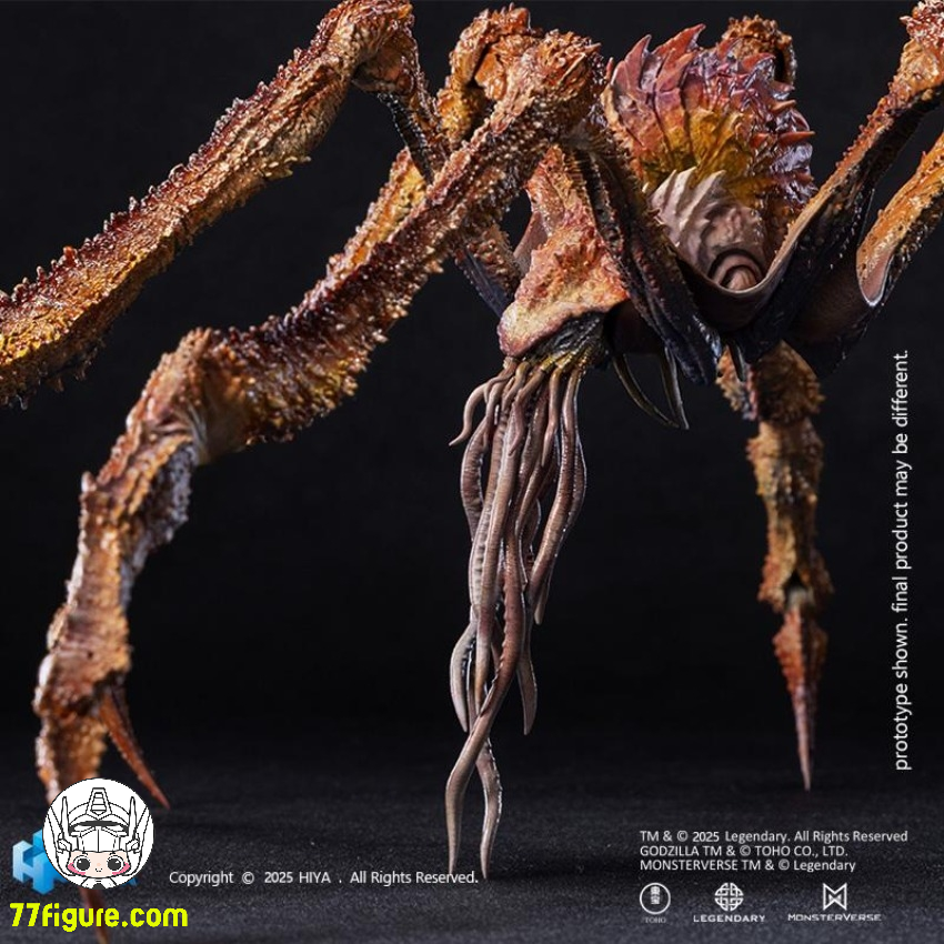 【品切れ】Hiya Toys Exquisite Basic シリーズ 『ゴジラ VS. コング 2 新たなる帝国』スキュラ 塗装済み可動フィギュア