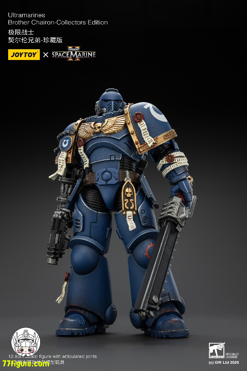 【品切れ】ジョイトイ JoyToy Source 1/18 『ウォーハンマー40K』ウルトラマリン ブラザー・チャイロン - コレクターズ版 塗装済み可動フィギュア