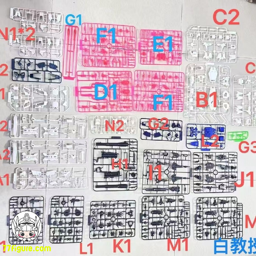 方大競 1/72 黒いザク & ユニコーン 二体セット プラモデル