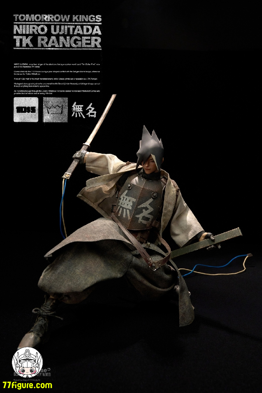 【予約受付終了】Underverse 1/6 Tomorrow Kings TK Ranger Niiro Ujitada 塗装済み可動フィギュア