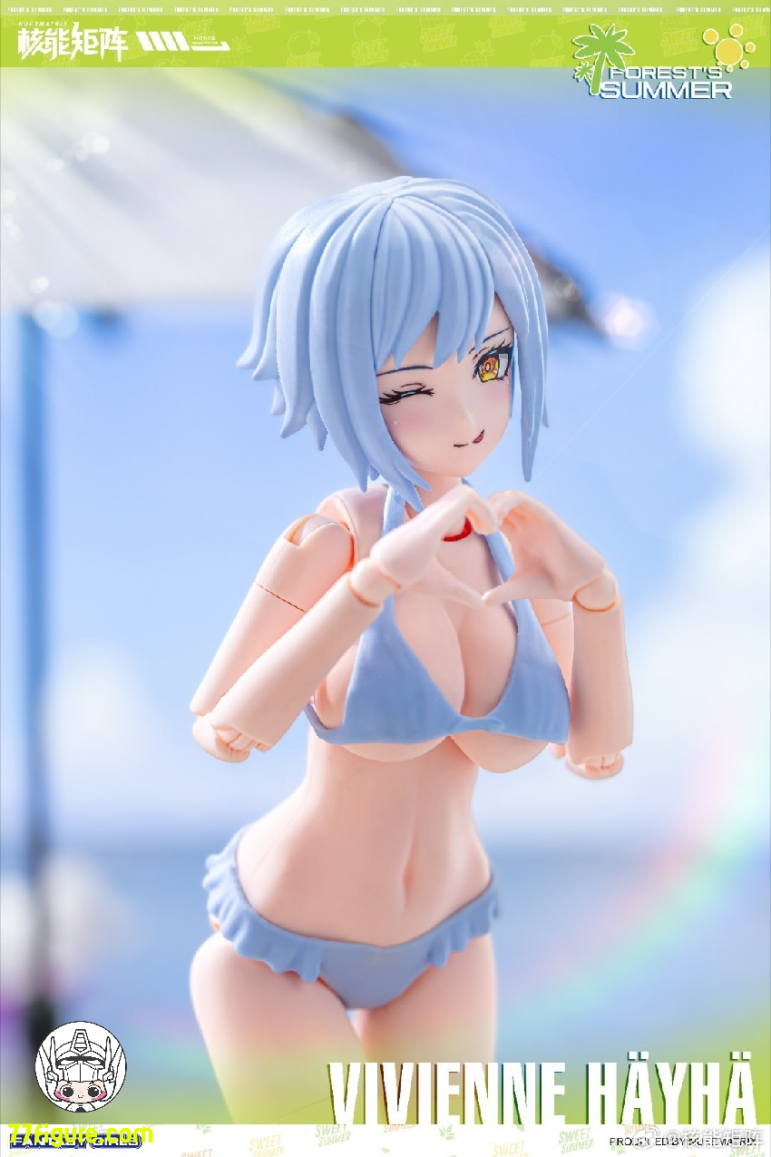 【品切れ】Nuke Matrix 1/12 「ファンタジーガール」Vivienne Häyhä Summer Shine Ver. プラモデル