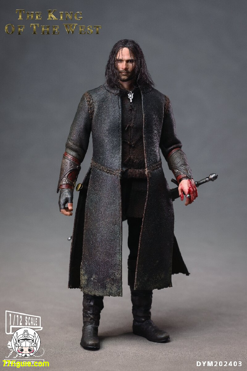 【予約商品】Hell Cat 1/12 DYM202403『指輪物語』アラゴルン 塗装済み可動フィギュア
