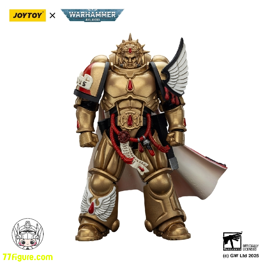 【予約商品】ジョイトイ JoyToy Source 1/18 『ウォーハンマー40K』ブラッド エンジェル キャプテン ヘビー ボルト ピストルとパワーソード付き 塗装済み可動フィギュア