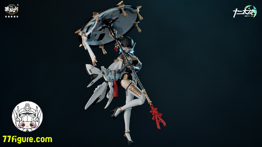 【品切れ】蔵玩閣 Cang-Toys 1/12『十二大戦』アンガー サマエル プラモデル